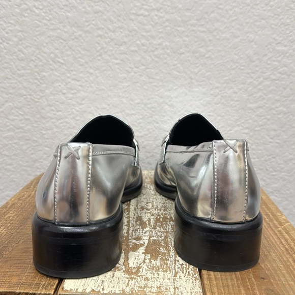 Rag & Bone Maxwell Metallic Studded Loafers Size 40 / 10 - Picture 6 of 9